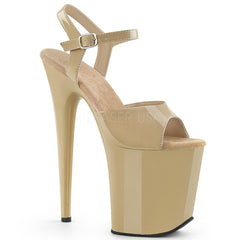 8" Heel FLAMINGO-809 Cream