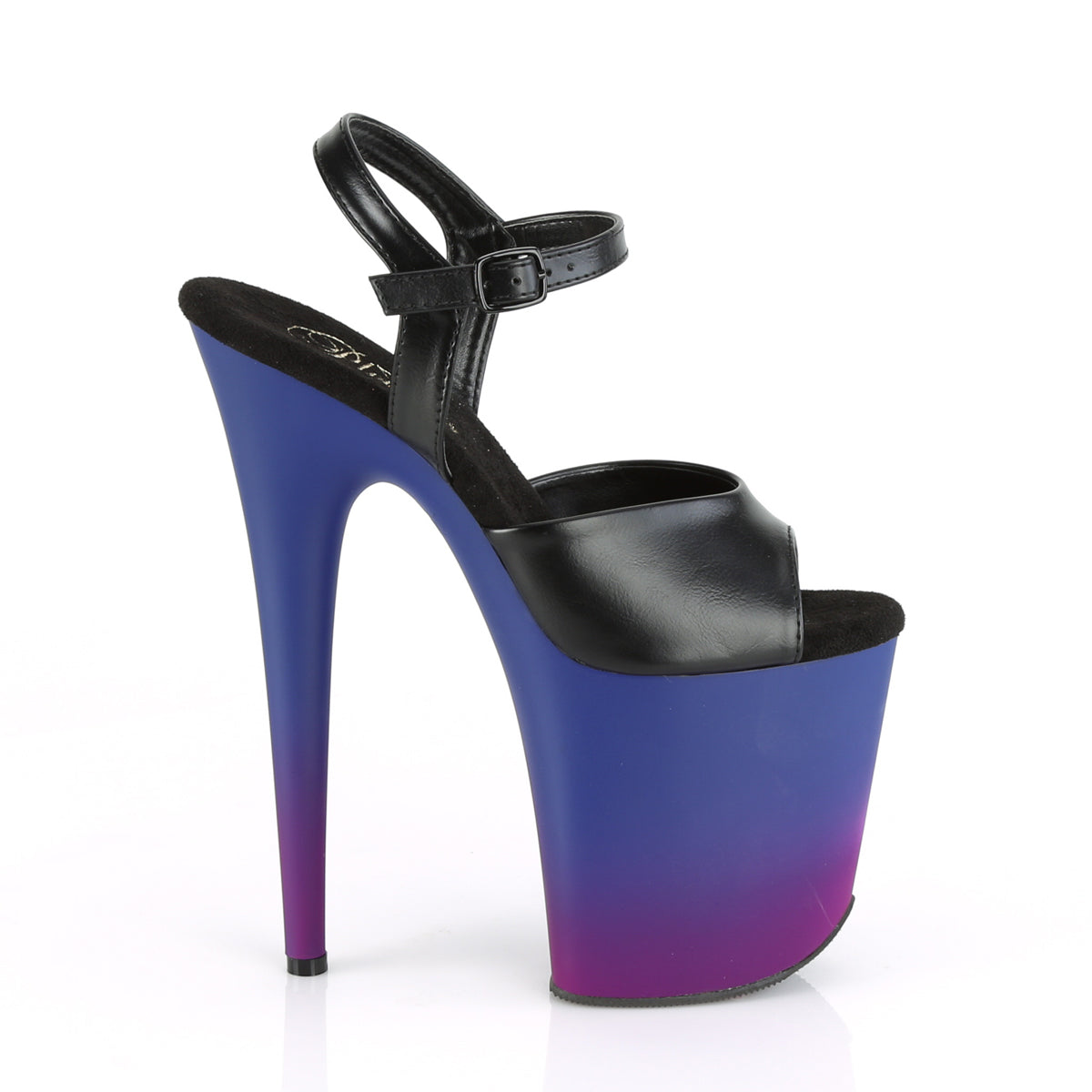 8 Inch Heel FLAMINGO-809BP Blue Purple Ombre