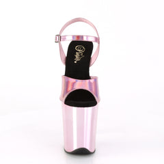 8 Inch Heel FLAMINGO-809HG Baby Pink Hologram