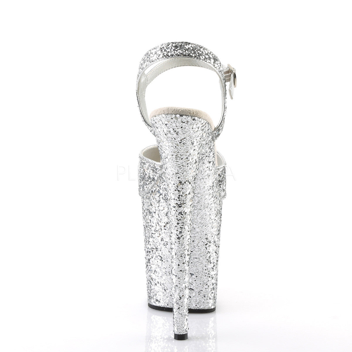 8 Inch Heel FLAMINGO-810LG Silver
