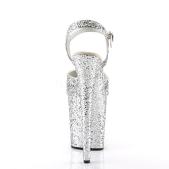 8 Inch Heel FLAMINGO-810LG Silver