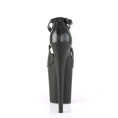 8 Inch Heel FLAMINGO-821 Black Pu