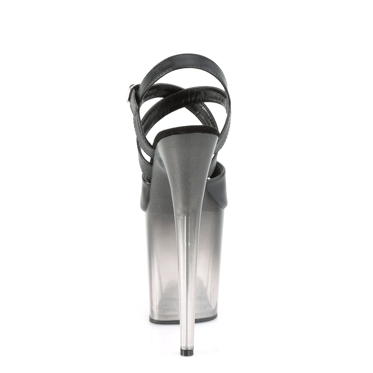 8 Inch Heel FLAMINGO-822T Black Pu Faded Black