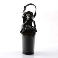 8 Inch Heel FLAMINGO-831 Black