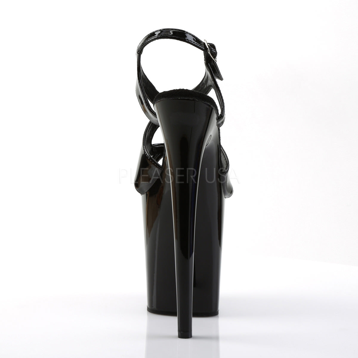 8 Inch Heel FLAMINGO-831 Black