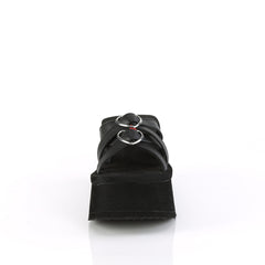 3 Inch Platform FUNN-15 Black Pu