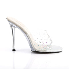 Fabulicious GALA-01SD Clear Slides With Rhinestones