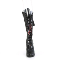 3 Inch Heel GLAM-243 Black Pu