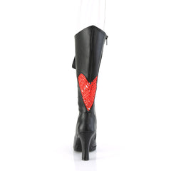 3 Inch Heel GLAM-243 Black Pu