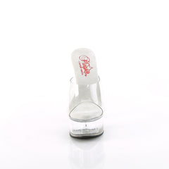 6 Inch Heel GLEAM-601 Clear