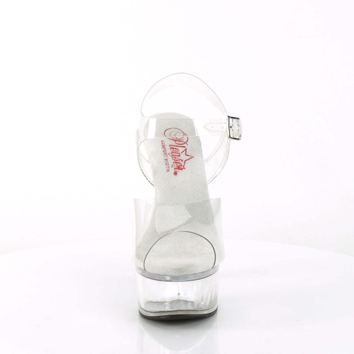 6 Inch Heel GLEAM-608 Clear