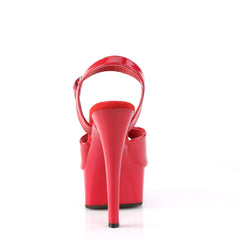 6 Inch Heel GLEAM-609 Red Pat