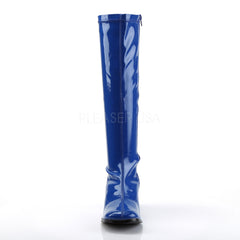 3 Inch Heel GOGO-300 Navy Blue Pat