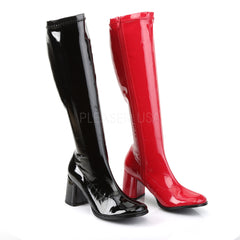 Funtasma GOGO-300HQ Black and Red Dual Color Gogo Boots - Shoecup.com - 2
