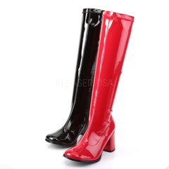 Funtasma GOGO-300HQ Black and Red Dual Color Gogo Boots - Shoecup.com - 3