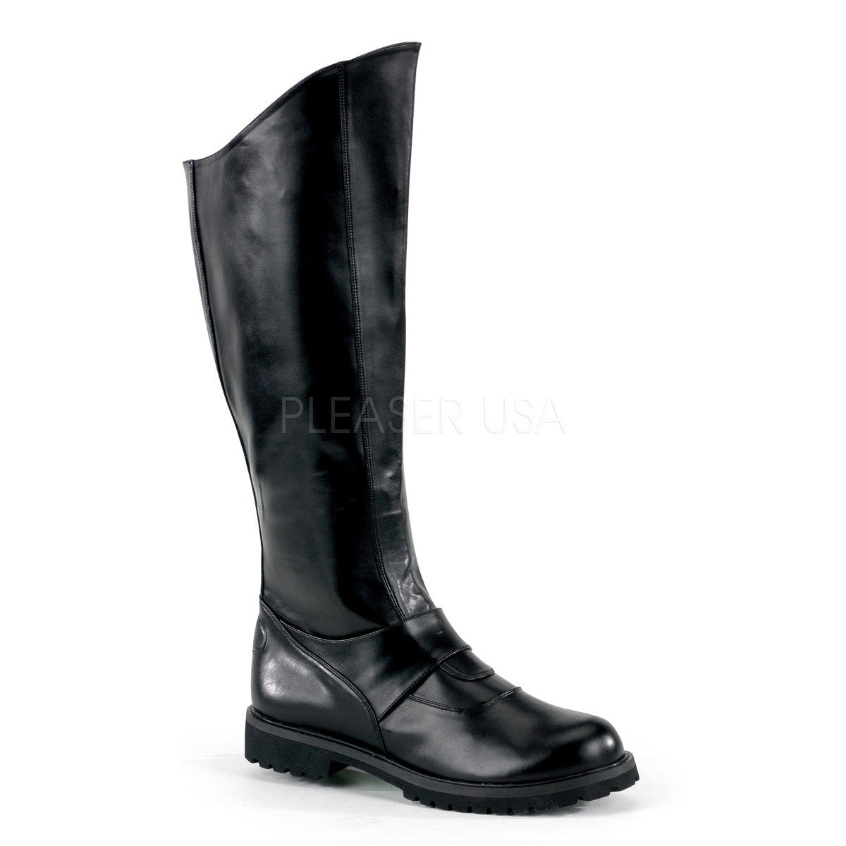 Men's Black Super Hero Boots - Shoecup.com