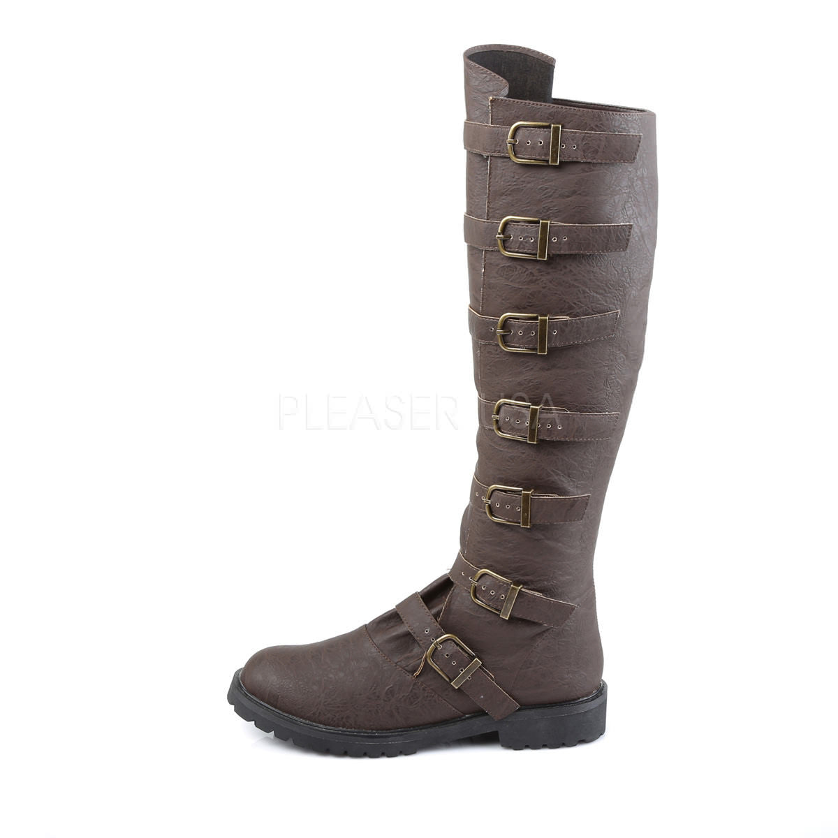 GOTHAM-110 Brown Men's Renaissance Boots