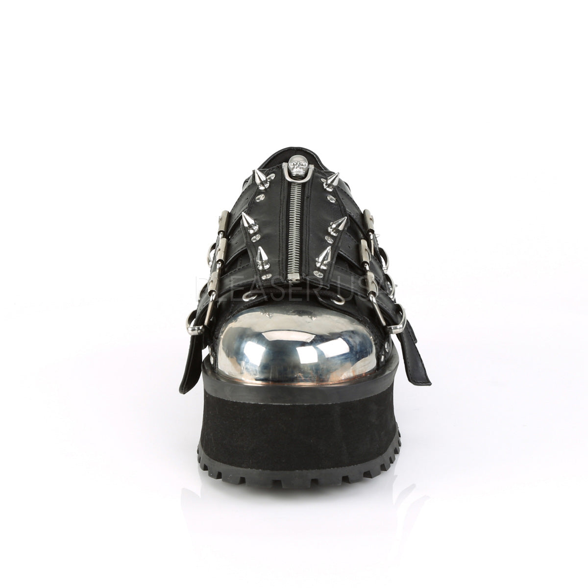 2 Inch Platform 2 Inch Platform GRAVEDIGGER-03 Black – Shoecup.com