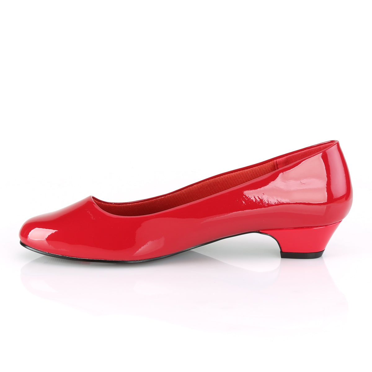 1 Inch Heel GWEN-01 Red Patent