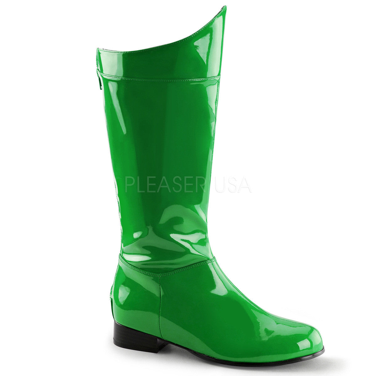Men's Green Super Hero Boots - Shoecup.com