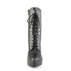 5 Inch Heel INDULGE-1020 Black Pu