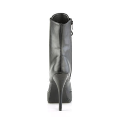 5 Inch Heel INDULGE-1020 Black Pu