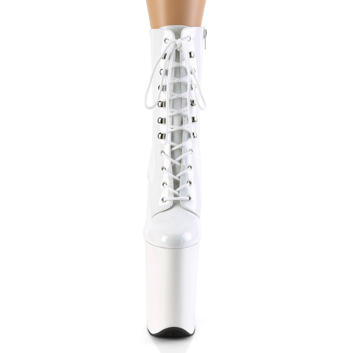 9 Inch Heel INFINITY-1020 White Pat