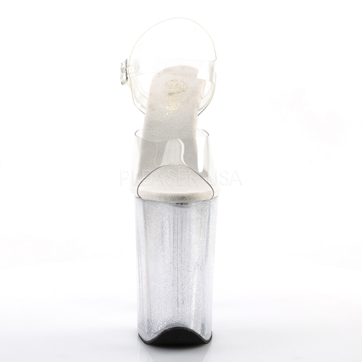 9 Inch Heel INFINITY-908MG Clear