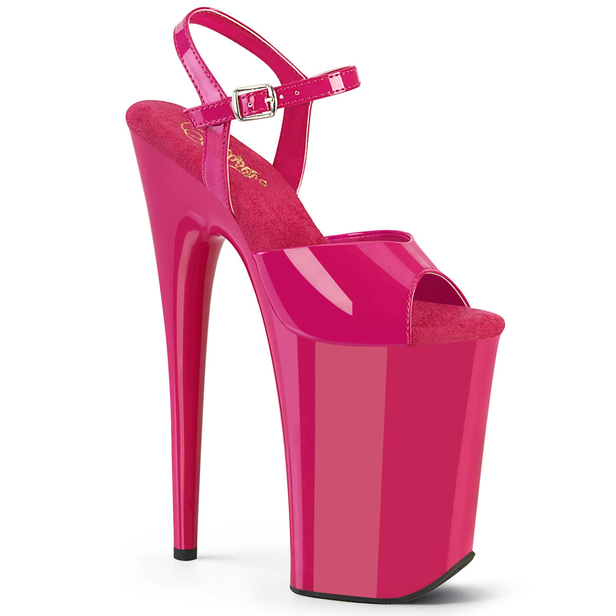 9 Inch Heel INFINITY-909 Hot Pink Patent