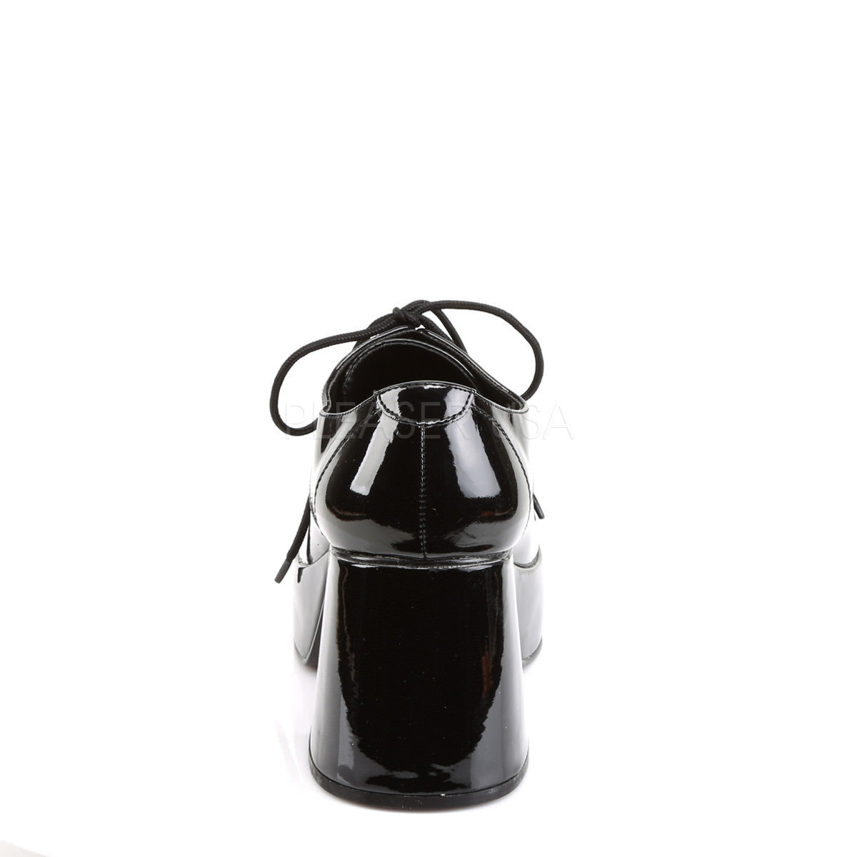 Men's Black Patent 70s Platform Retro Costume Shoes | JAZZ-02 – Shoecup.com