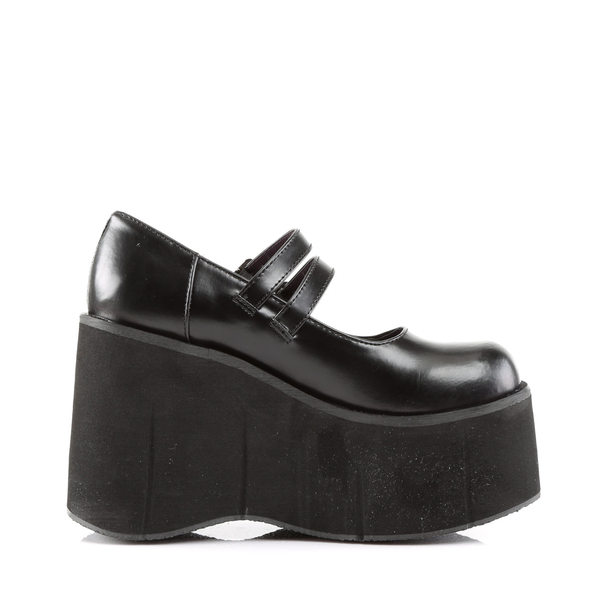 4 Inch Platform KERA-08 Black Pu