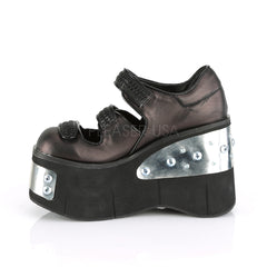 4 Inch Platform KERA-13 Black Pewter