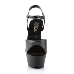 6 Inch Heel KISS-209 Black Pu