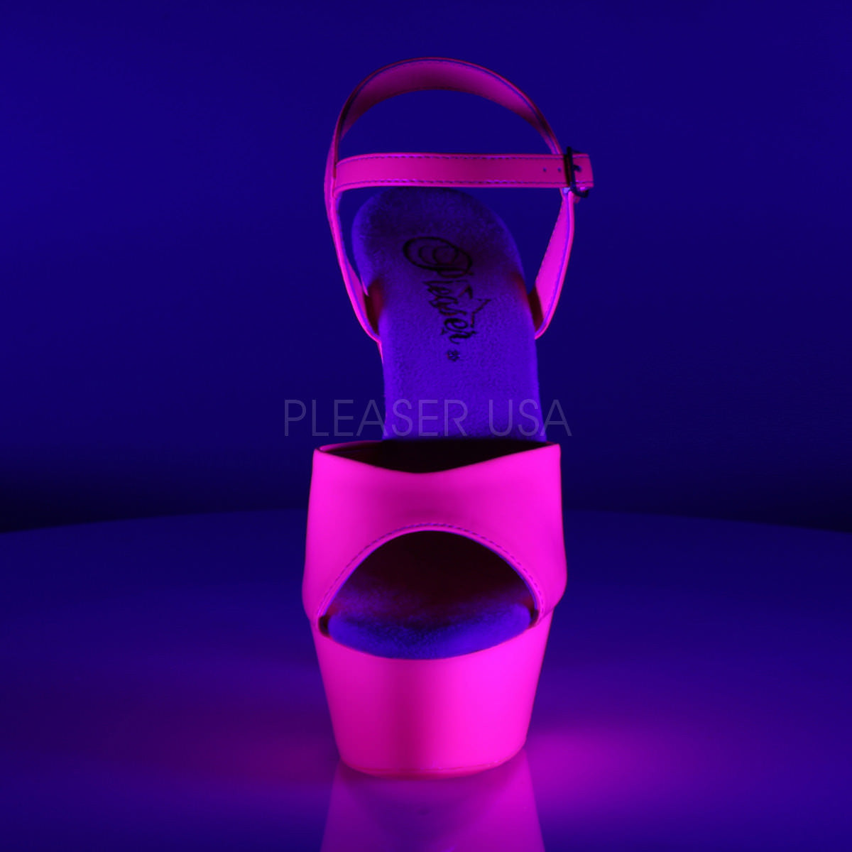 6 Inch Heel KISS-209UV Neon Hot Pink