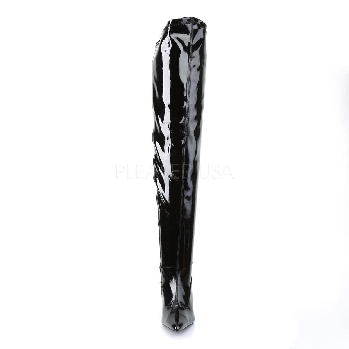 3" Heel LUST-3000X Black Pat (Wide Width & Calf)