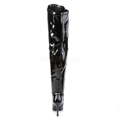 3" Heel LUST-3000X Black Pat (Wide Width & Calf)