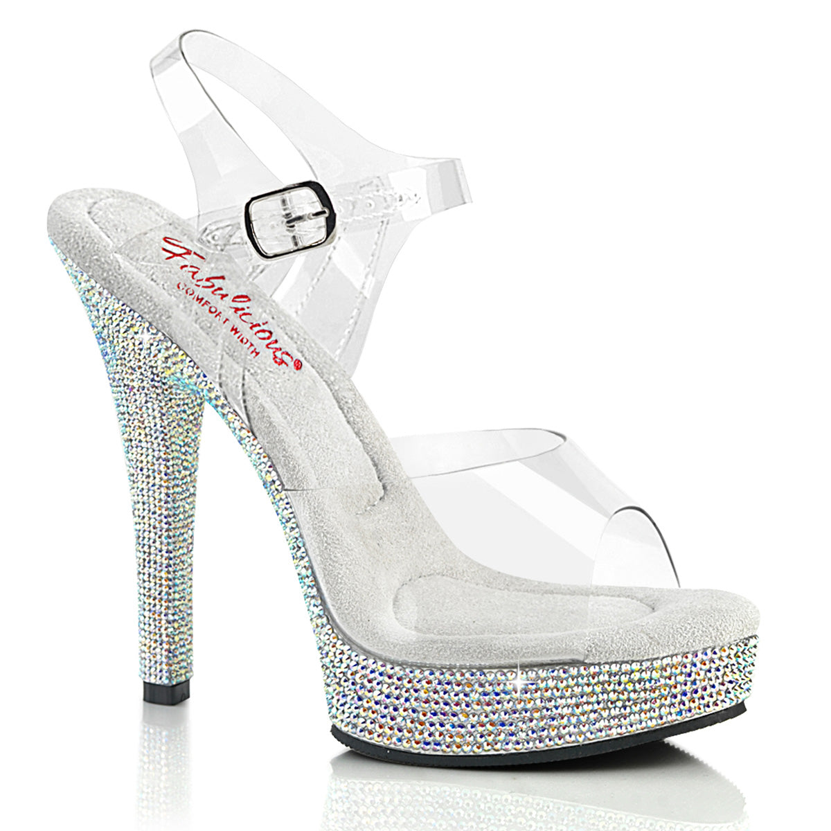 Clear 5 inch best sale heels