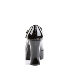 FUNTASMA MARYJANE-50 Black Pat MaryJane Pumps
