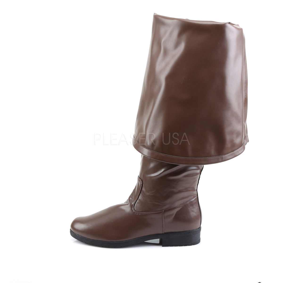FUNTASMA MAVERICK-2045 Men's Brown Pu Pirate Boots