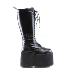DEMONIA MEGA-602 Men's Black Pu Vegan Boots - Shoecup.com - 3