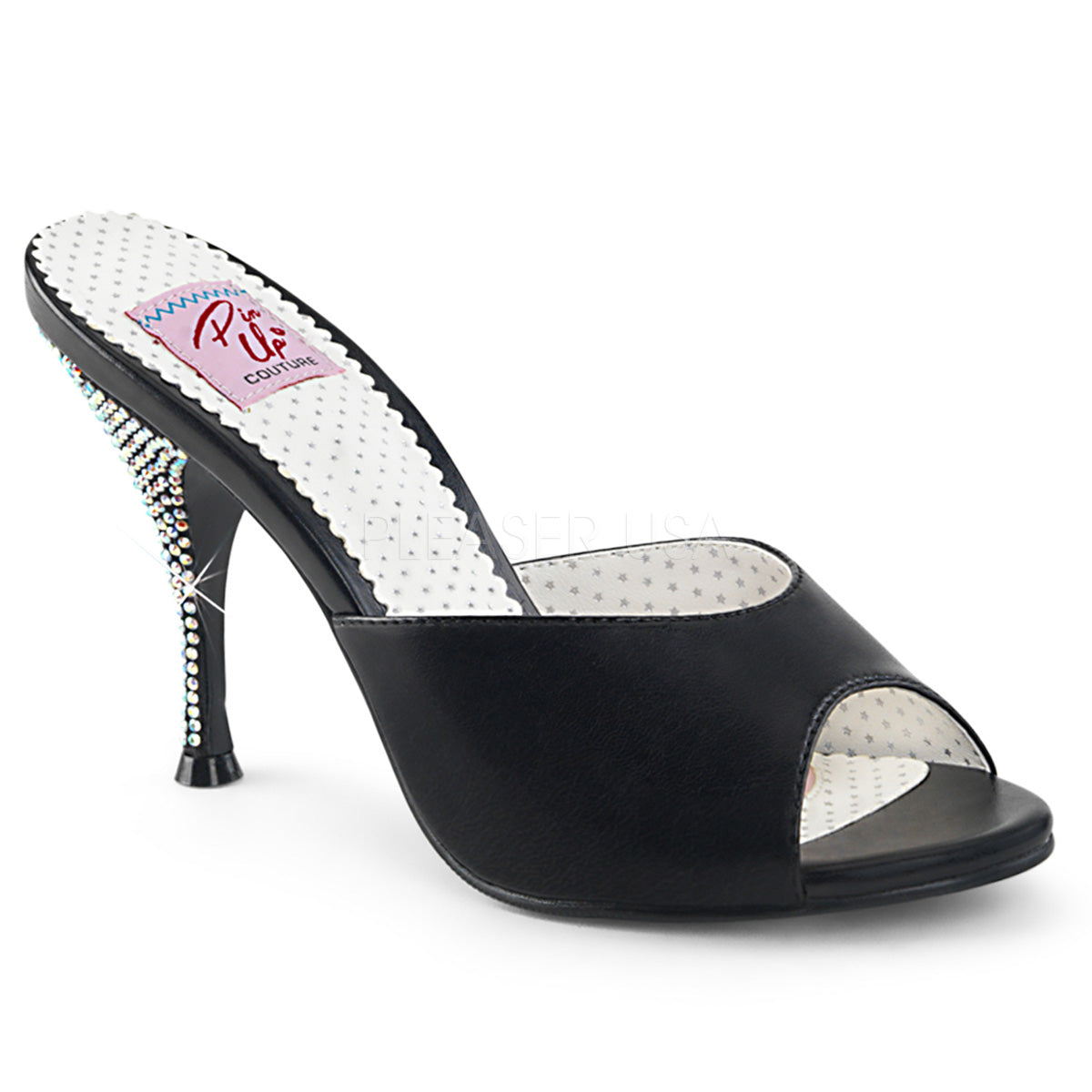 4" Heel MONROE-05 Black