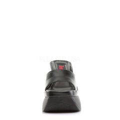 DEMONIA PACE-01 Black Pu Sandals - Shoecup.com - 4