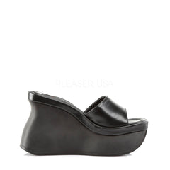 DEMONIA PACE-01 Black Pu Sandals - Shoecup.com - 3
