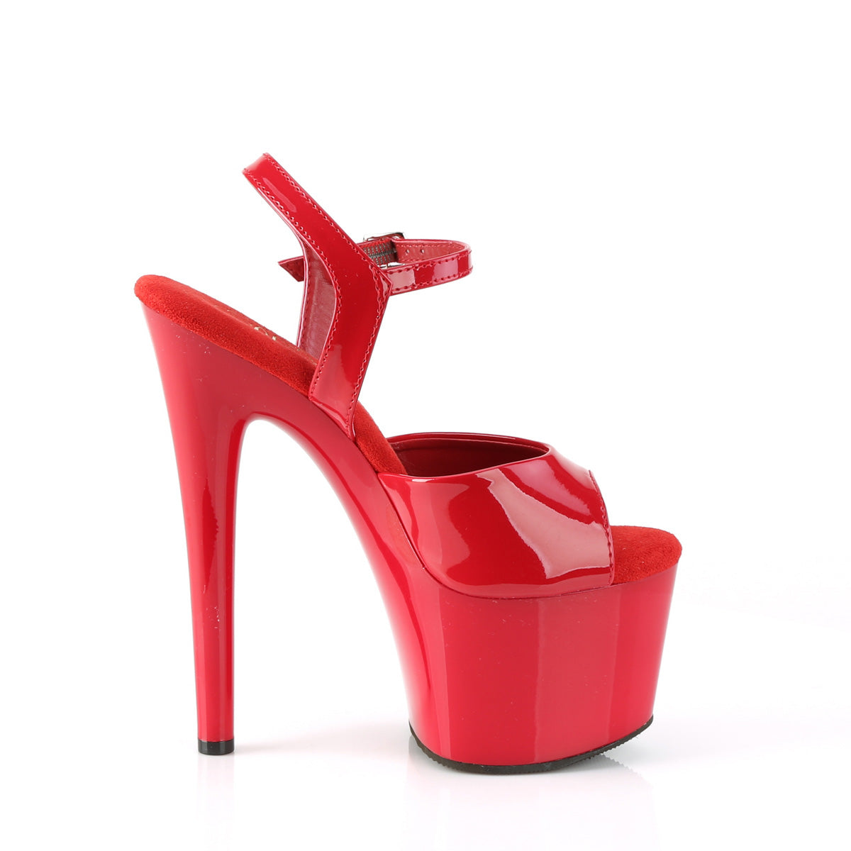 7 Inch Heel PASSION-709 Red Pat