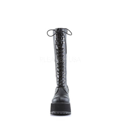 DEMONIA RANGER-302 Men's Black Pu Vegan Boots - Shoecup.com - 4