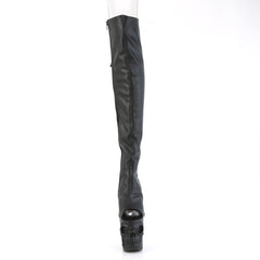 8 Inch Heel RAPTURE-3019 Black Pu