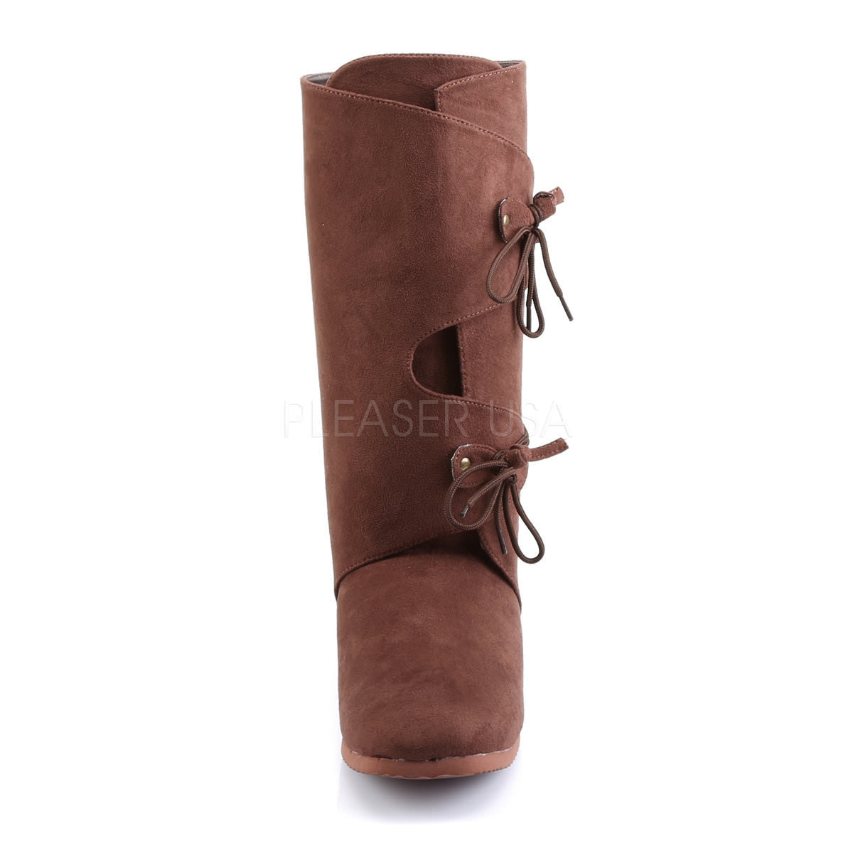 Men's Brown Microfiber Renaissance Calf Boots