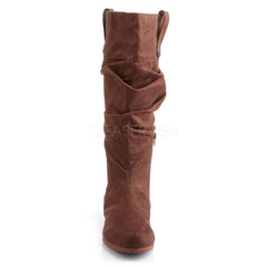Men's Brown Microfiber Medieval Boots