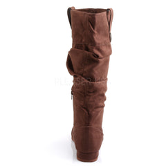 Men's Brown Microfiber Medieval Boots
