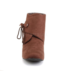 Men's Brown Microfiber Renaissance Ankle Boots